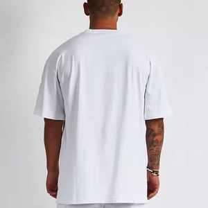 Blank Men T-shirts Heavyweight Oversized T shirt Printing Custom T Shirt Custom High Quality 100% Cotton Unisex Regular Fit - Product Image 3