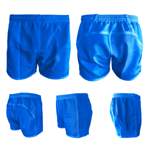 Shorts de la ligue de football AFL en polyester/nylon, vêtements de sport de rugby pour adultes, logos personnalisés, taille élastique, production écologique, Pakistan - Product Image 2