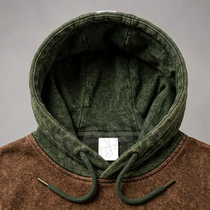 Nouveau style 2026 – Sweat-shirts décontractés pour hommes en coton mélangé, personnalisables avec logo, effet délavé, les plus vendus, pour la vente en ligne - Product Image 4