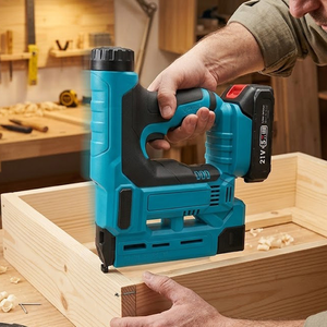 Cloueuse à air comprimé sans fil 20V polyvalente pour le bois contreplaqué, les charpentes et la construction commerciale - Product Image 4