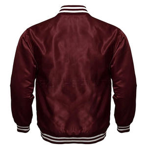 Veste Letterman élégante de haute qualité pour hommes Design super satin unique pour l'hiver Style de rue à la mode - Product Image 2