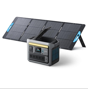 Factory Sealed OLIX C800 Portable Power Station with 200W <b>Solar</b> Panels, 1200W (Peak 1600W) <b>Solar</b> <b>Generator</b> - Product Image 3