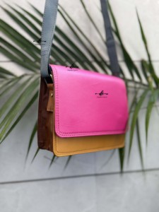 กระเป๋าถือแฟชั่นแบบสั่งทำกระเป๋าสะพายข้างหนังรีไซเคิลกระเป๋าถือหนังสีสันตะวันตกหรูหราคุณภาพสูงสำหรับผู้หญิง - Product Image 3