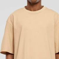 T-shirt Homme Décontracté à Épaules Tombantes 100% Coton Respirant Séchage Rapide Léger Nouvelle Arrivée Couleur Unie – Meilleur Fournisseur en Gros