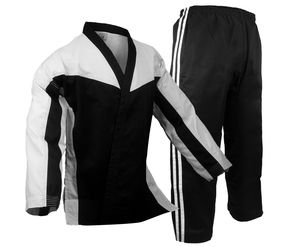 Uniforme de Taekwondo unisexe, coupe féminine, combinaison TKD avec design flexible, matière en coton, personnalisable pour le confort et le style - Product Image 4