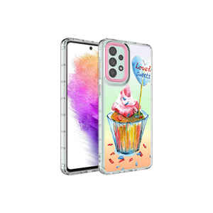 Étui Premium en TPU Souple et Silicone Rigide pour Samsung Galaxy A23, A53 et A34 – Coque de Protection Colorée à Motifs pour Appareil Photo - Product Image 1