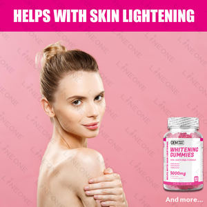 Gummies pemutih kulit OEM/ ODM pabrik, dengan l-<span class=keywords><strong>glutathione</strong></span>, Collagen dan Biotin untuk kulit muda, bersinar - Product Image 3