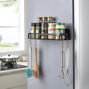 <b>Space</b> <b>Saving</b> Spice Glass Rack Organize Your Spices with Style Multi Purpose Spice Storage Glass Rack Functional - Product Image 1