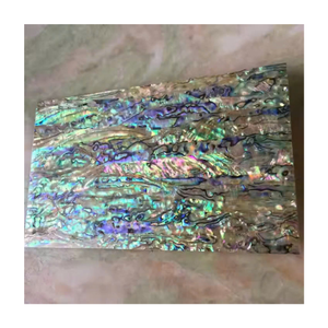 Carcasa de abulón pulido para proyectos de incrustaciones artesanales en cajas de joyería de guitarras y arte de resina - Product Image 6