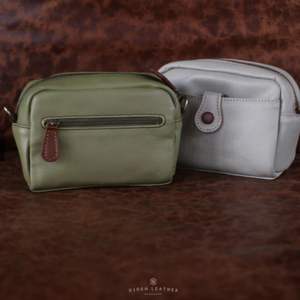 Modern <b>Genuine</b> Cow <b>Leather</b> Crossbody <b>Bag</b> Sleek, Compact, and Designed for Contemporary Women - Product Image 4