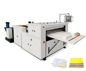 Mesin pemotong kertas Sheeter Hydraulic Ulis, mesin pemotong kertas A4 sepenuhnya otomatis