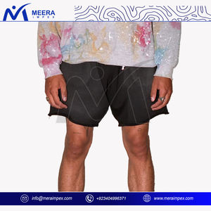 Classic Men's Acid Wash <b>Shorts</b> with Rugged Vintage Appeal, <b>Stretchy</b> and Lightweight Denim for Maximum Comfort - Product Image 4