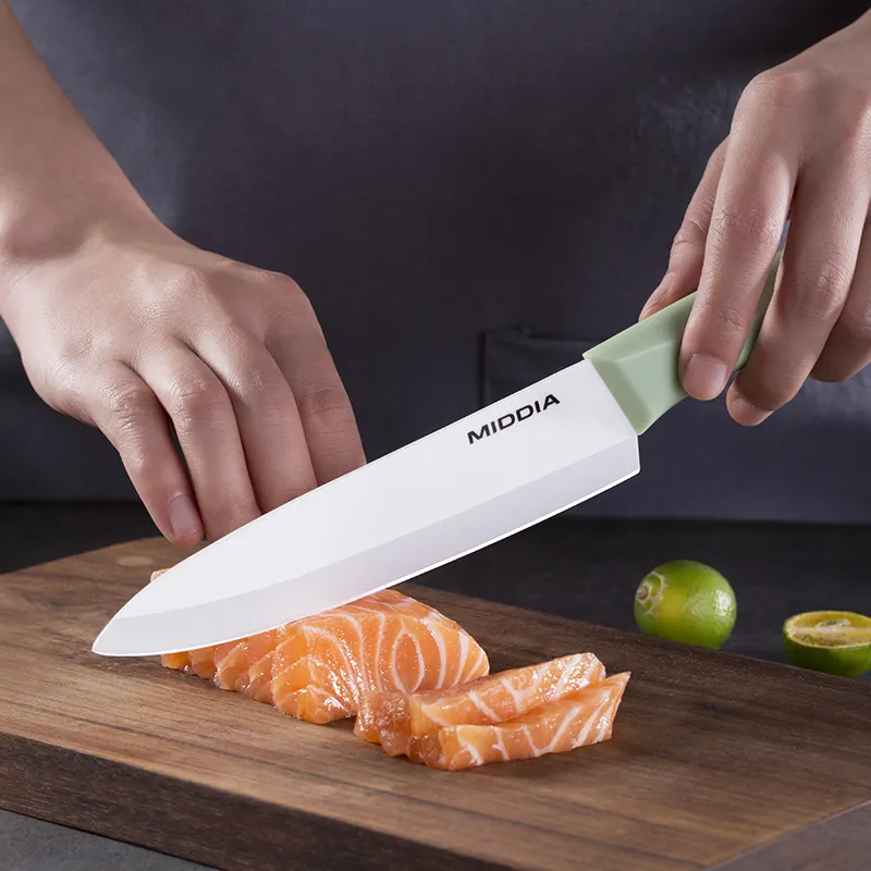 Ceramic Knife 6 Inch Multifunctional Meat Cleaver Best Kitchen Chef Knives For Amazon Hot Sale