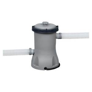 Pour piscine Bestway avec pompe filtrante (412x201x122cm) pour 3-4 personnes POWER STEEL Gris 56456 pour une expérience piscinale optimale - Product Image 6