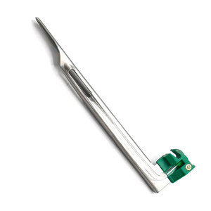 เครื่องมือผ่าตัดกล่องเสียงไฟเบอร์ออปติกใบมีดมิลเลอร์ #2 - Product Image 4