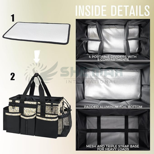 2025 New Arrival Portable <b>Horse</b> <b>Grooming</b> <b>Kit</b> Bag With Handle Heavy Duty Organizer For Barn Stable Show Or Travel Use for sale - Product Image 3