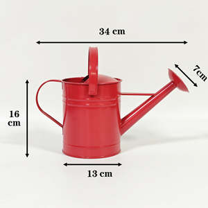 Regadera de metal resistente a la intemperie, diseñada para uso de riego a largo plazo, con estructura sólida y agarre cómodo. - Product Image 5