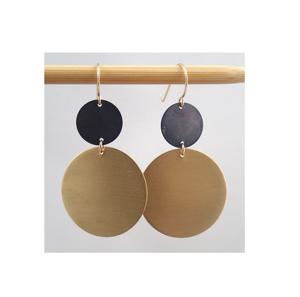 Pendientes de Oro Hechos a Mano, Pendientes de Latón Natural, Gran Venta, Mejor Calidad, Pendientes de Moda para Mujer, Diseño Más Vendido - Product Image 4