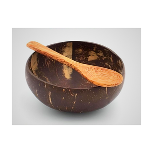 Bol en coquille de noix de coco écologique bon marché bol à salade de style bohème jetable sculpté à la main pour fruits prêt à être expédié au Vietnam - Product Image 6