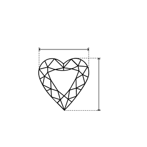 Vente en gros d'usine CVD HPHT 1.01 Carat E Color VS1 Clarity Diamonds IGI Certified Excellent Heart Cut Lab Grown Diamond Loose - Product Image 3