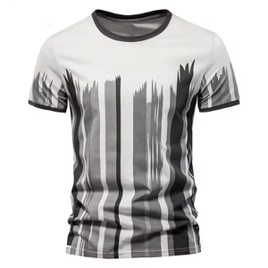 เสื้อกีฬาแขนสั้นสำหรับผู้ชายเสื้อออกกำลังกายแขนสั้นปรับแต่งได้ - Product Image 3