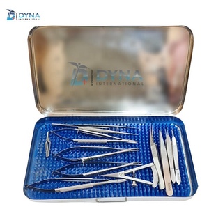 Micro Surgery Set Micro Needle <b>Holder</b> Scissors Micro Surgical Instruments Stainless Steel - Product Image 3