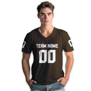 Camiseta de fútbol de manga corta con diseño de sublimación personalizado transpirable de poliéster 100%, ropa de fútbol, tarifa al por mayor, precio barato OEM - Product Image 1