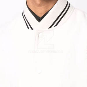 Veste de survêtement pour homme 100% coton Col montant Logo avant Style classique Chaude pour l'entraînement des équipes sportives Port quotidien Hiver - Product Image 5