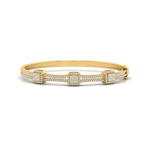 Bracelet tennis en moissanite taille ronde de 7 carats, plaqué rhodium, argent sterling 925, tendance, mariage, fête, unisexe - Product Image 2