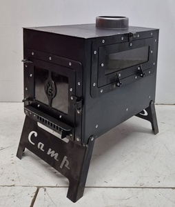 Portable Modern Cast Iron Camping Stove Outdoor Foldable <b>Mini</b> for Backpacking Hiking Living Room Use - Product Image 4