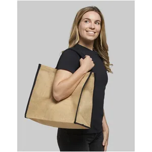 Sac fourre-tout promotionnel durable Harry Jute Large 25L, sac de shopping, sac de merchandising - Product Image 6