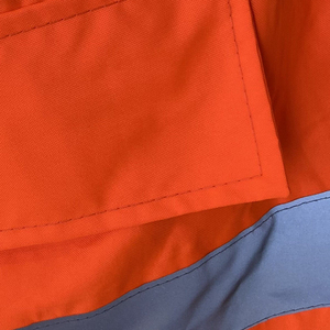 Gilet de sécurité imperméable ANSI classe 1 haute visibilité en gros bandes réfléchissantes pour l'hiver vêtements de travail pour la circulation routière à usage intensif - Product Image 6