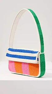 Bolso de tela hecho a mano con bordado de cuentas de semillas con diseño único hecho a mano por MD HANDICRAFTS - Product Image 3