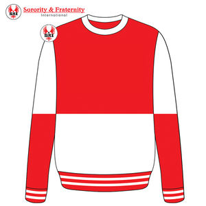 เดลต้า |   เสื้อสเวตเชิ้ตคอกลมปักลายสมาคมนักศึกษาหญิงซิกมา  ผ้าโพลีเอสเตอร์ผสมคอตตอนสำหรับผู้หญิง - Product Image 4