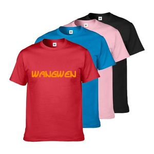 Promotional Items Personalized Blain Round Neck T-shirt <b>Gifts</b> Drying Fit Cotton T Printed Tee Shirts With logo Customize - Product Image 1