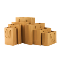 Sacs d'emballage de qualité alimentaire, sac cadeau en papier résistant à la graisse, sac isotherme en papier Kraft avec votre propre Logo