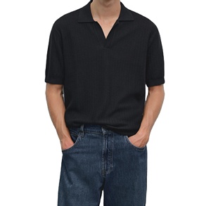 Camisas Unisex con Logotipos Bordados e Impresos, Corte Personalizado, Cuello Elegante, Tejido de Punto, 100% Algodón, Antiarrugas, con Bolsillo para Empresas Emergentes - Product Image 1