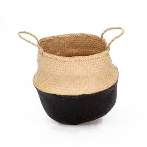 <b>Round</b> seagrass folding laundry <b>basket</b> for home <b>storage</b> decor low price sea grass foldable <b>baskets</b> - Product Image 5