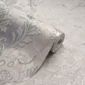 Papier peint moderne en vinyle Merlin, vente chaude, design en relief, prix fabricant, rouleaux de papier peint - Product Image 3