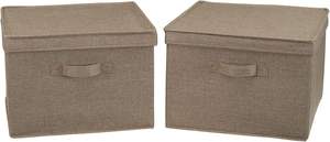 Contenedores de Almacenamiento de Tela Plegables Cuadrados Personalizados OEM con Tapas para Organizador de Ropa de Armario, Suministro al por Mayor - Product Image 2