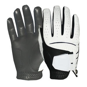 ถุงมือกอล์ฟมืออาชีพระบายอากาศได้ดีป้องกันมือด้วยหนังใส่สบายมีดีไซน์และสีที่กำหนดเองโลโก้ได้ - Product Image 1