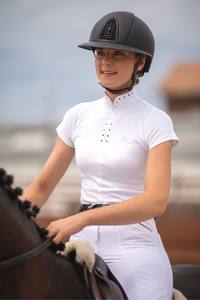 Garnitures en cristal Chemise de spectacle respirante Vêtements équestres Couche de base Équestre Anglais Produits de course de chevaux d'Inde - Product Image 3