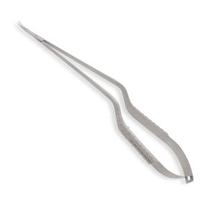 Microtijeras YASARGIL, tijeras quirúrgicas rectas afiladas/afiladas para disección delicada en neurocirugía y microprocedimientos - Product Image 2