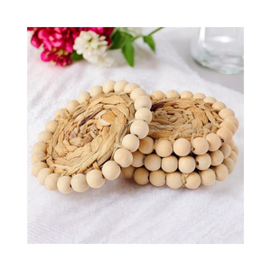 Posavasos redondos de ratán para bebidas, posavasos para tazas de té Vintage, almohadillas calientes aisladas, posavasos para cocina, cuenco de paja resistente al calor - Product Image 6