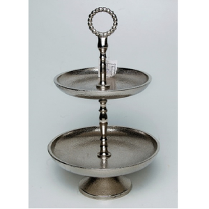 Top Selling Handmade Shiny Polished Aluminium Cake Stand Customized Size <b>Dessert</b> Cupcake Wedding Event Cake <b>Tools</b> - Product Image 6