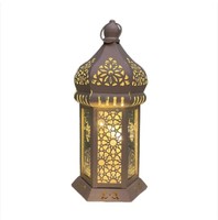 Moonstar Exports – Lanternes porte-bougies en métal argenté faites à la main, design moderne, couleur et logo personnalisables, décoration d'intérieur sur mesure