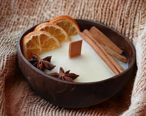 Velas Aromáticas Hechas a Mano con Cera de Coco Ecológica, Quema Limpia y Natural, Aromaterapia para Decoración del Hogar, Bambú Moderno, Boda, Año Nuevo - Product Image 1