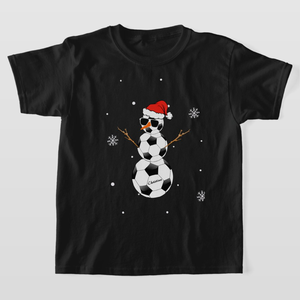 Père Noël imprimé filles noël t-shirt OEM ODM Bangladesh personnalisable vacances Style haute qualité doux coton haut de fête - Product Image 2