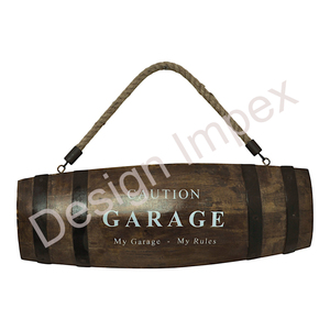 ตกแต่งสวนแบบแขวนผนังถ้ำคนทรงกระบอกสำหรับตกแต่งสไตล์ฟาร์มแบบเก่าที่แขวนเตือนทำจากไม้แบบเรียบง่าย - Product Image 4