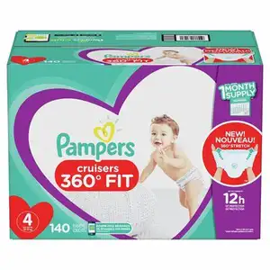 Pampers Cruisers ผ้าอ้อม 360 ฟิต แอคทีฟคอมฟอร์ท ไซส์ 4 จํานวน 140